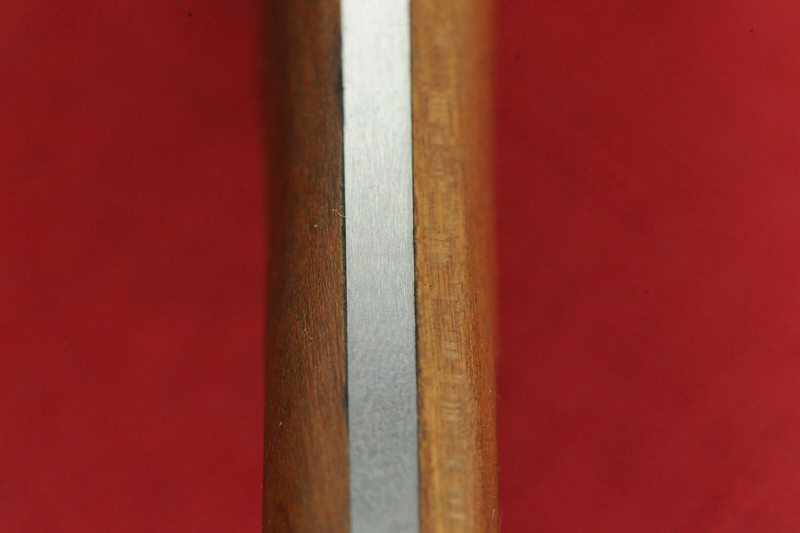 2011 Busse Custom HOG MUK .16" Convexed Satin Blade, Full Cherry Wood Handle