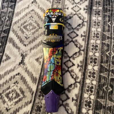 Bootleggers Brewery Far Out IPA west coast India pale ale Keg Tap Handle