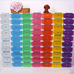 10er/Set Bunt Schuhbox Schuhkarton Schuhaufbewahrung Schublade