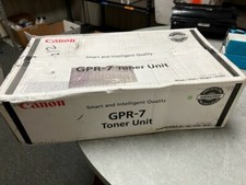 GENUINE CANON GPR-7 TONER BLACK 6748A003 AB SMALL DENTS IN BOXES