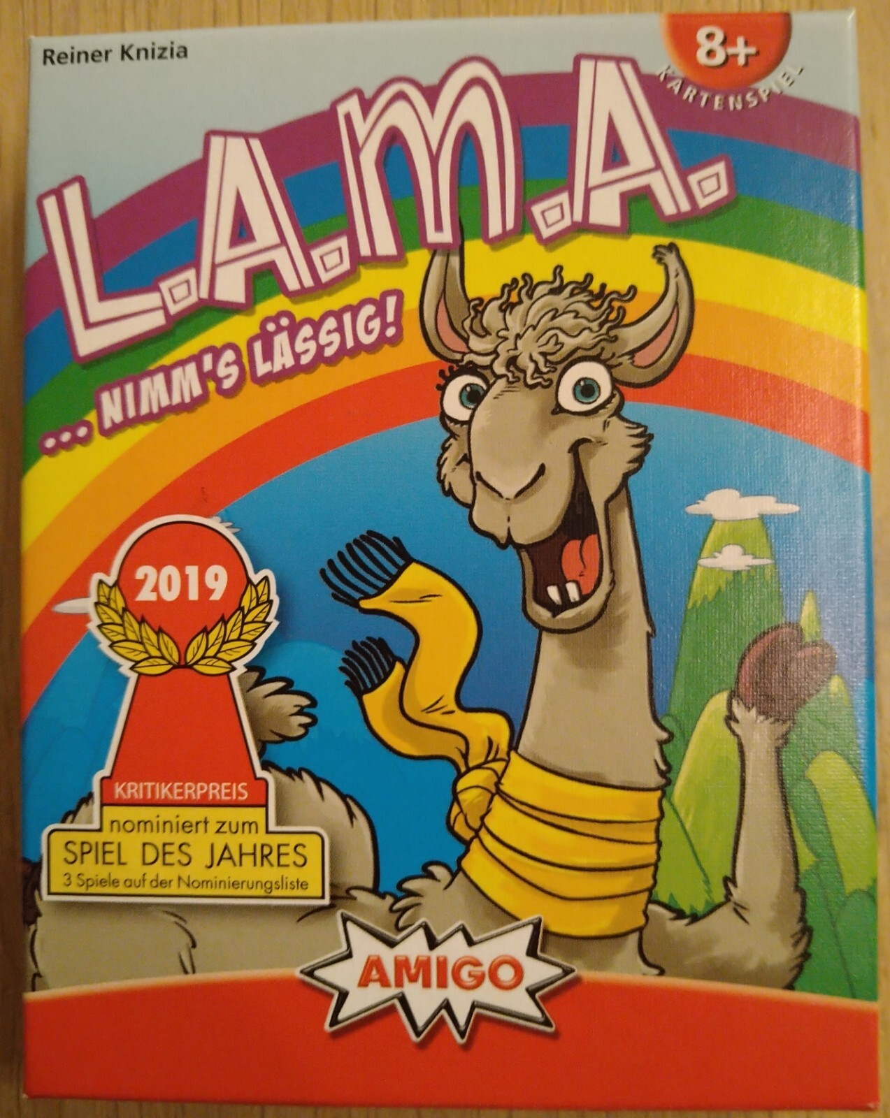 Thumbnail - L.a.m.a. Nimm's Lässig Spiel Kartenspiel Gesellschaftsspiel Karten Neu