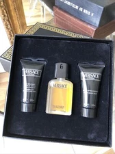 Vintage Gianna Versace L’homme Perfume Lotion Body Wash Set 