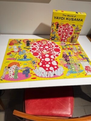 jigsaw puzzles 500 pieces By Laura Callaghan  The World Of Yayoi Kusama   19x27 