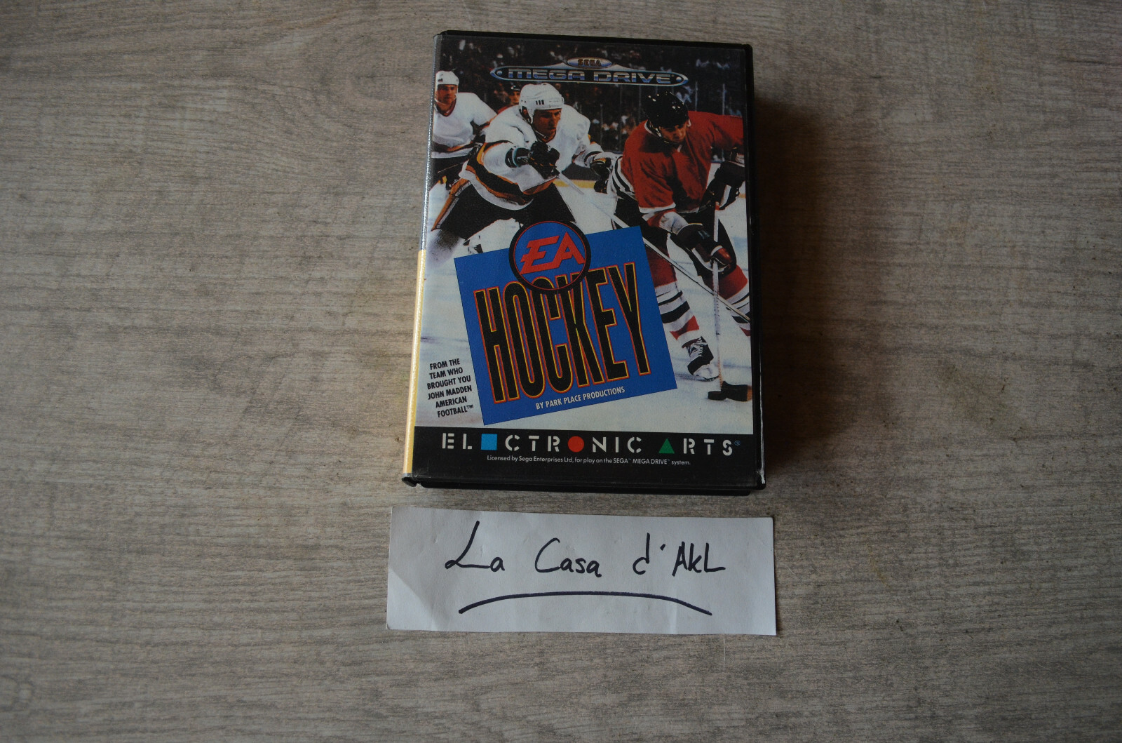 EA Hockey sans notice sur Sega Megadrive - PAL FR