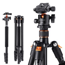 K F CONCEPT Pro Camera Tripod Aluminium / Carbon Fiber Ball Head for DSLR Travel