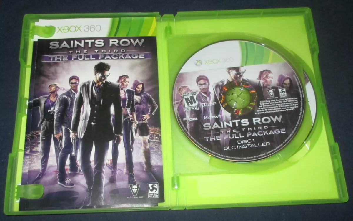 Xbox 360 : Saints Row: The Third- The Full Package VideoGames 752919555057