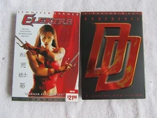 Daredevil Director's Cut (new)  AND Elektra (used) Two Movie Combo  DVD