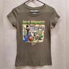Duck Dynasty Official Classic Novelty T-shirt in Ladies Size L/G Cap Sleeves