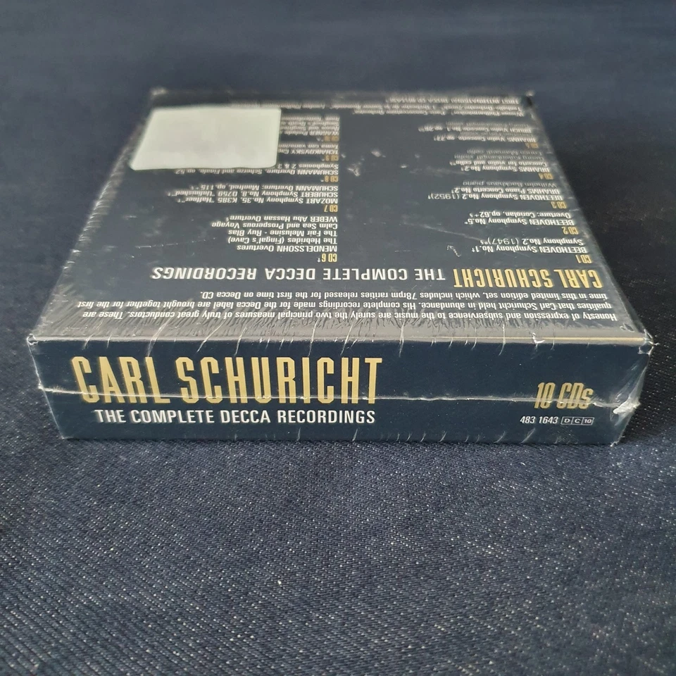 Carl Schuricht – The Complete Decca Recordings, 10 CD, Decca, 2017, NEW - Image 4 of 4