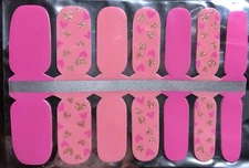 Color Nail Polish Strips 14ct.   NL117 .   READ DESCRIPTION BELOW