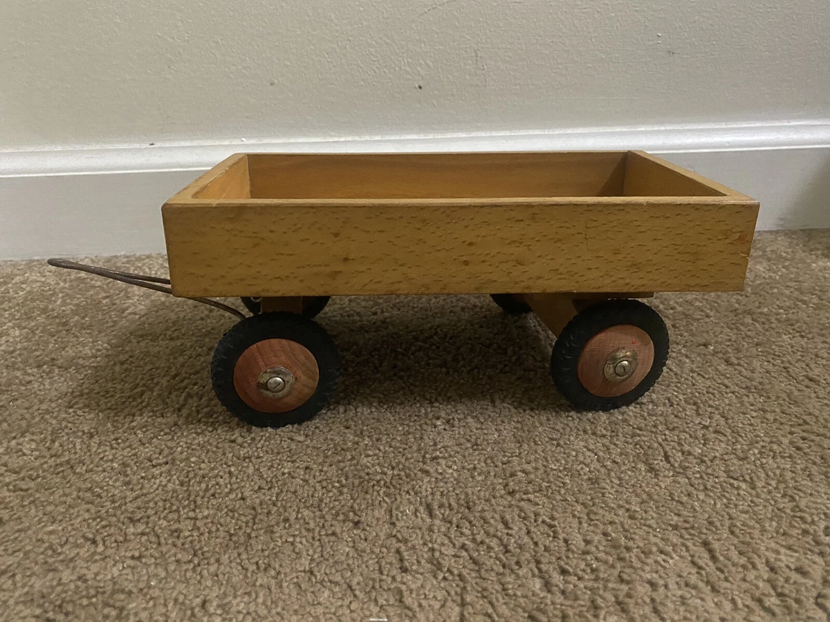 Vintage hotsell wooden wagon
