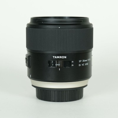 Tamron SP 35mm F/1.8 Di VC USD for Canon, Bright Portrait Lens, Near Mint