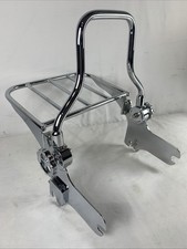 UNBRANDED FOR HARLEY 96-08 TOURING DETACHABLE SISSY BAR LUGGAGE RACK