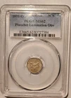 1851-O Three Cent Silver — photo from another recent sale