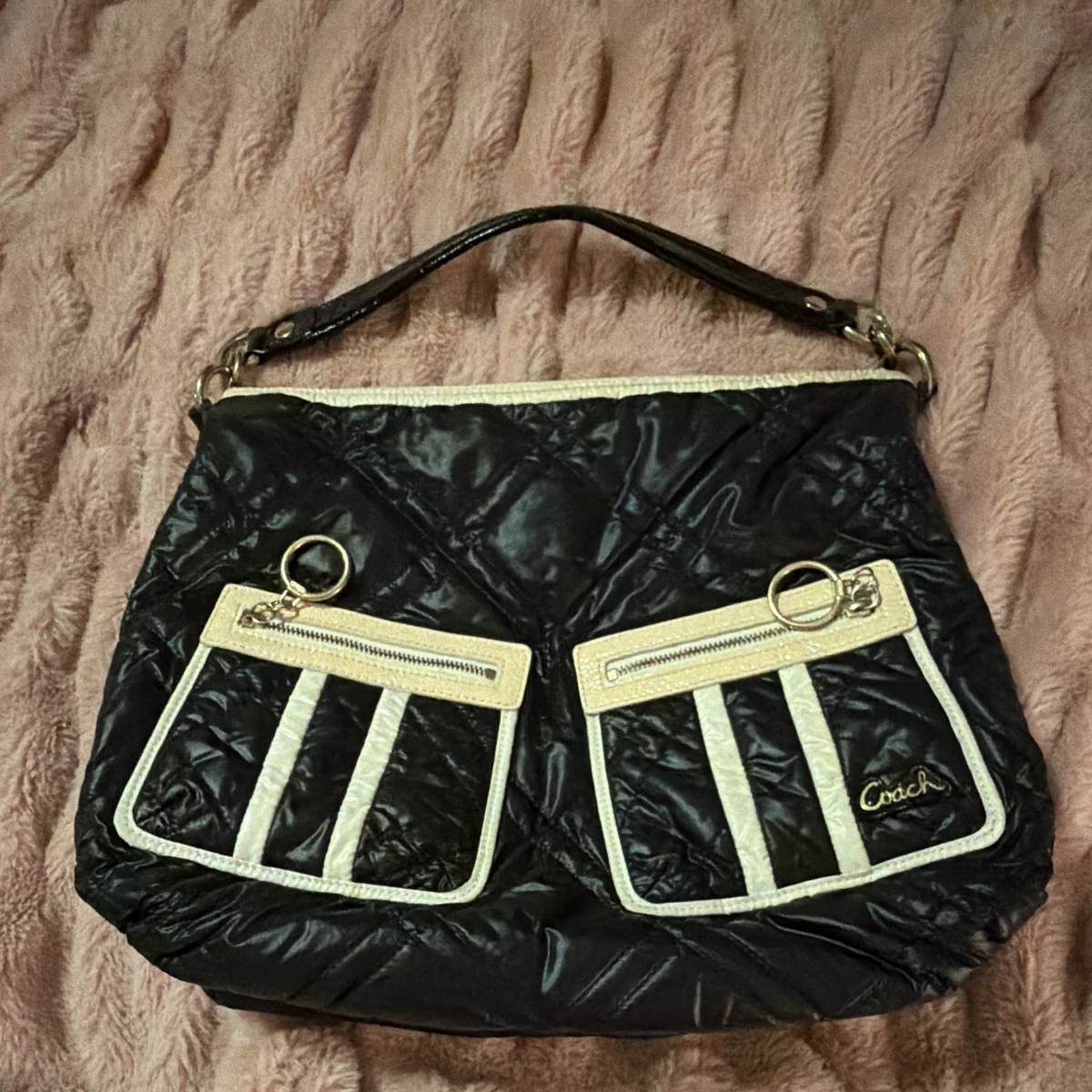 Coach Poppy Shoulder Bag Quilted Bags & Handbags for Women for