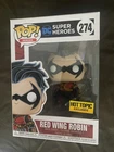 Funko Pop DC Red Wing Robin #274 Pop Heroes Hot Topic Vinyl Figure