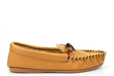 Herren Mokassin Hausschuhe Herren Leder Pantoffeln Outdoor Sohle Softie Leder Obermaterial