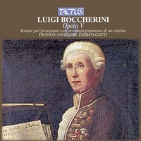 Audio Cd - Luigi Boccherini - Fortepiano E Violino Op. V - Tactus -D- Neu