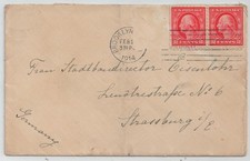 Enveloppe Timbrée avec Michel N° USA 190a [ref.25045]