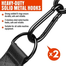 Heavy Duty Exercise Handles, Gym Cable Handles for Cable Machine Attachments,...