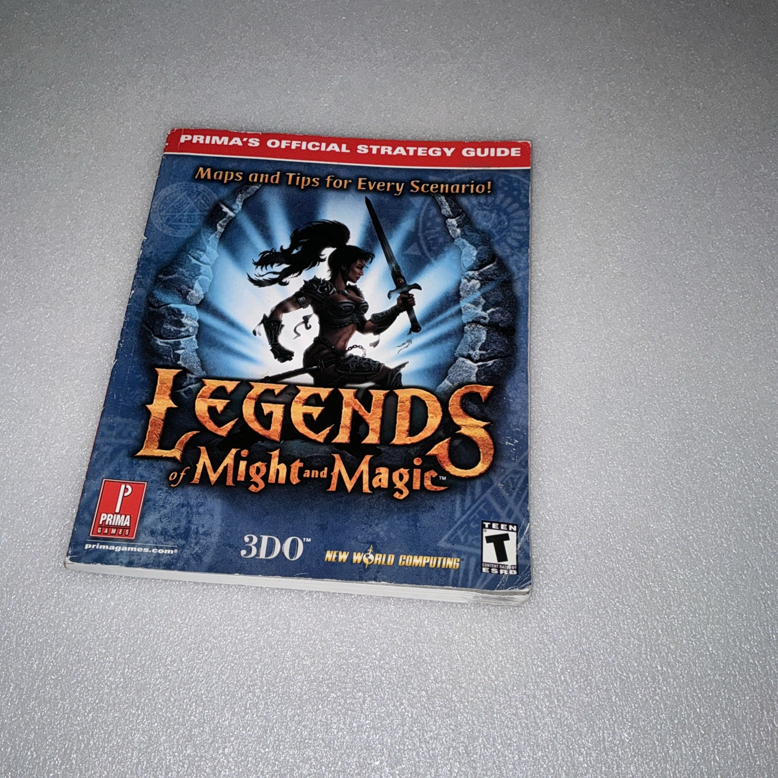 Legends of Might and Magic Official Strategy Guide prima game gc used rare