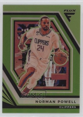 2022-23 Panini Flux Green Prizm /5 Norman Powell #127 9l4