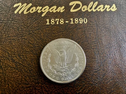 1887 S MORGAN DOLLAR, UNCIRCULATED , TOUGH DATE! TERRIFIC COLLECTOR PIECE!