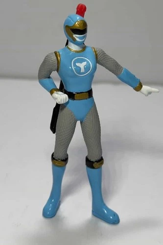 Vintage Ninja Blue Power Rangers Action Figure 1995 Bandai-Read Description