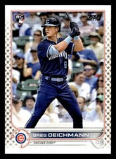 Greg Deichmann 2022 Topps Gold Star SP #395 Chicago Cubs Rookie RC *030