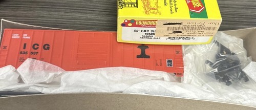 Kit Roundhouse escala HO #19506 50’ FMC Box Car - Illinois Central Gulf Nuevo en caja | Zustand: New