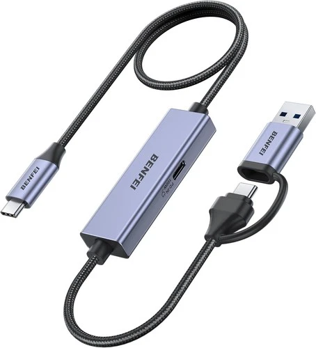 BENFEI USB C Video/Audio Capture Card Supporting Streaming @ Full HD 1080P 60FPS
