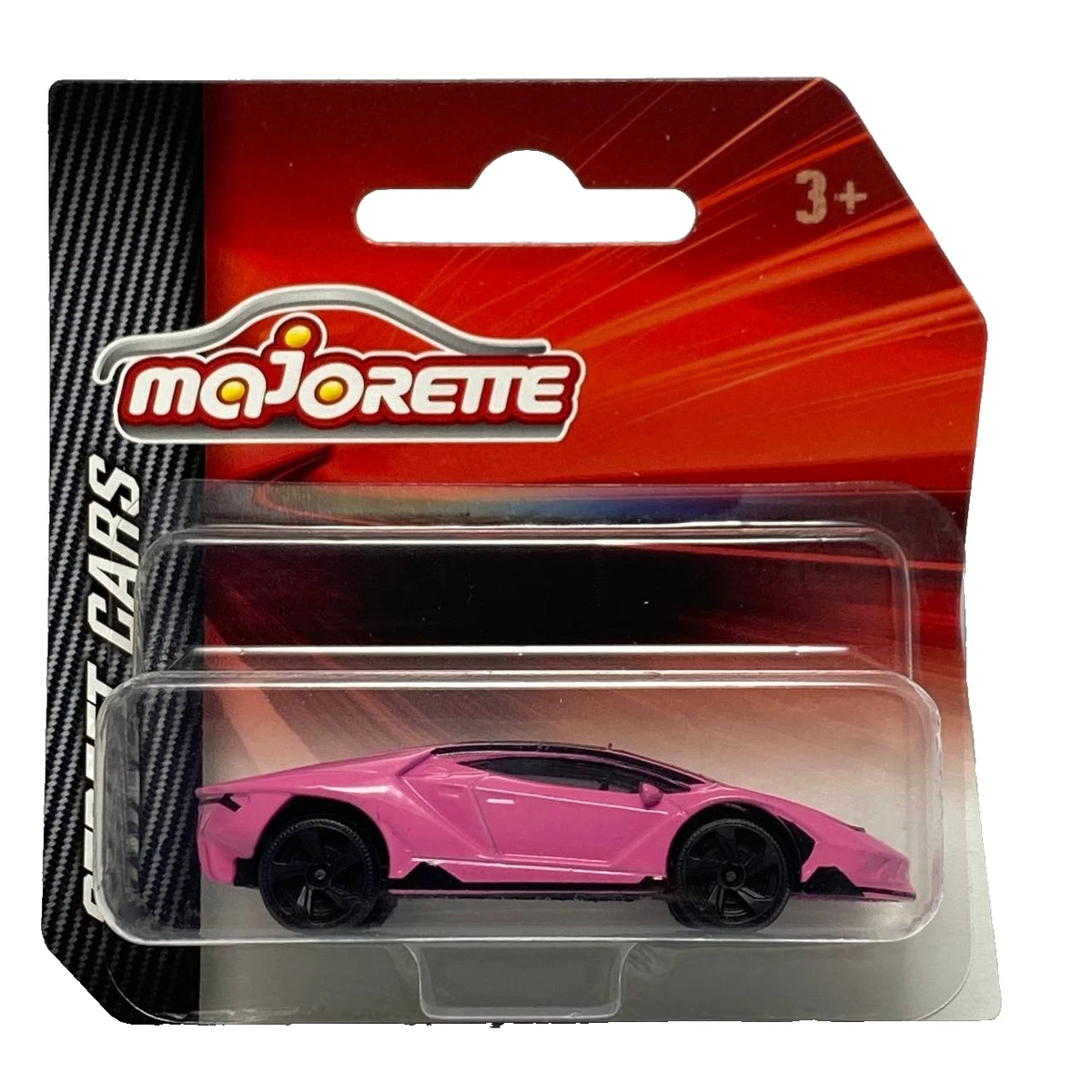 Voiture Miniature Majorette Lamborghini Centenario Rose - Échelle 1:64 - Modèle 2024 - Boîte Neuve Non Ouverte