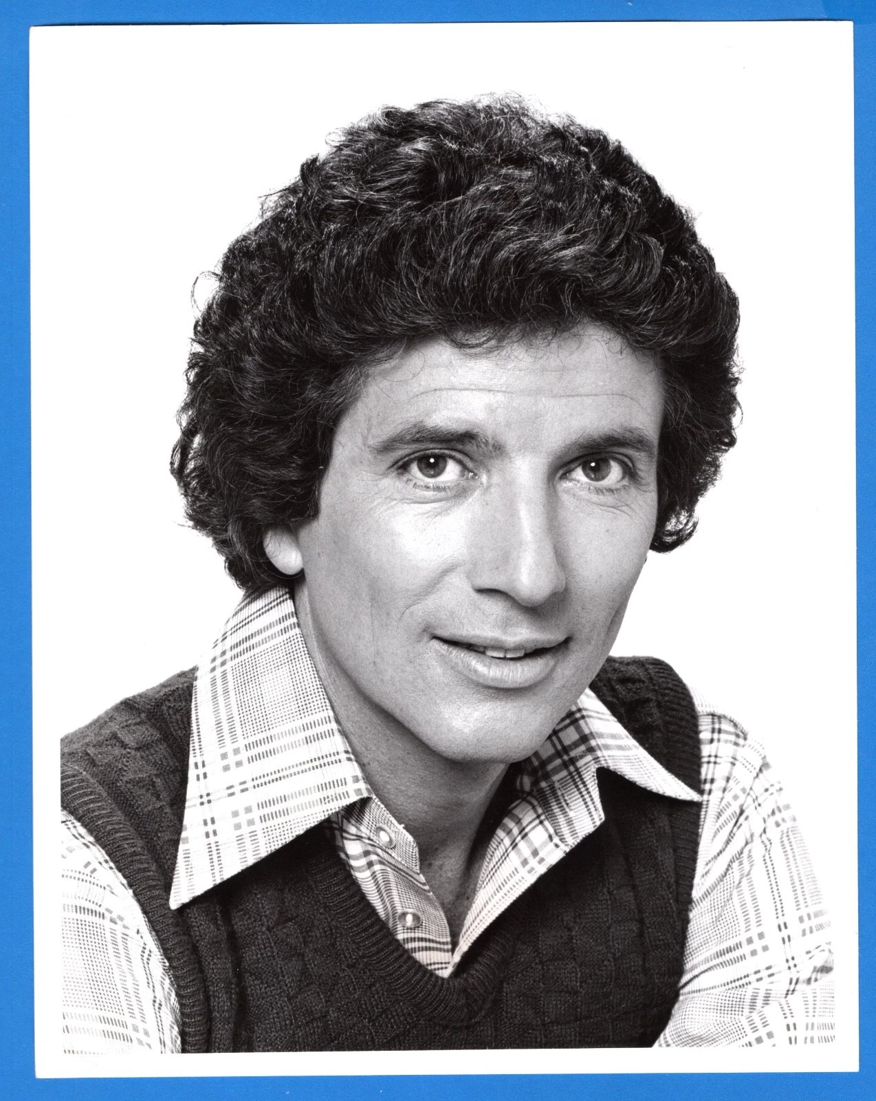 Bert Convy Actor Singer Dancer オリジナル 7x9 ヴィンテージ プレス 写真 1976 CBS - 画像1/2