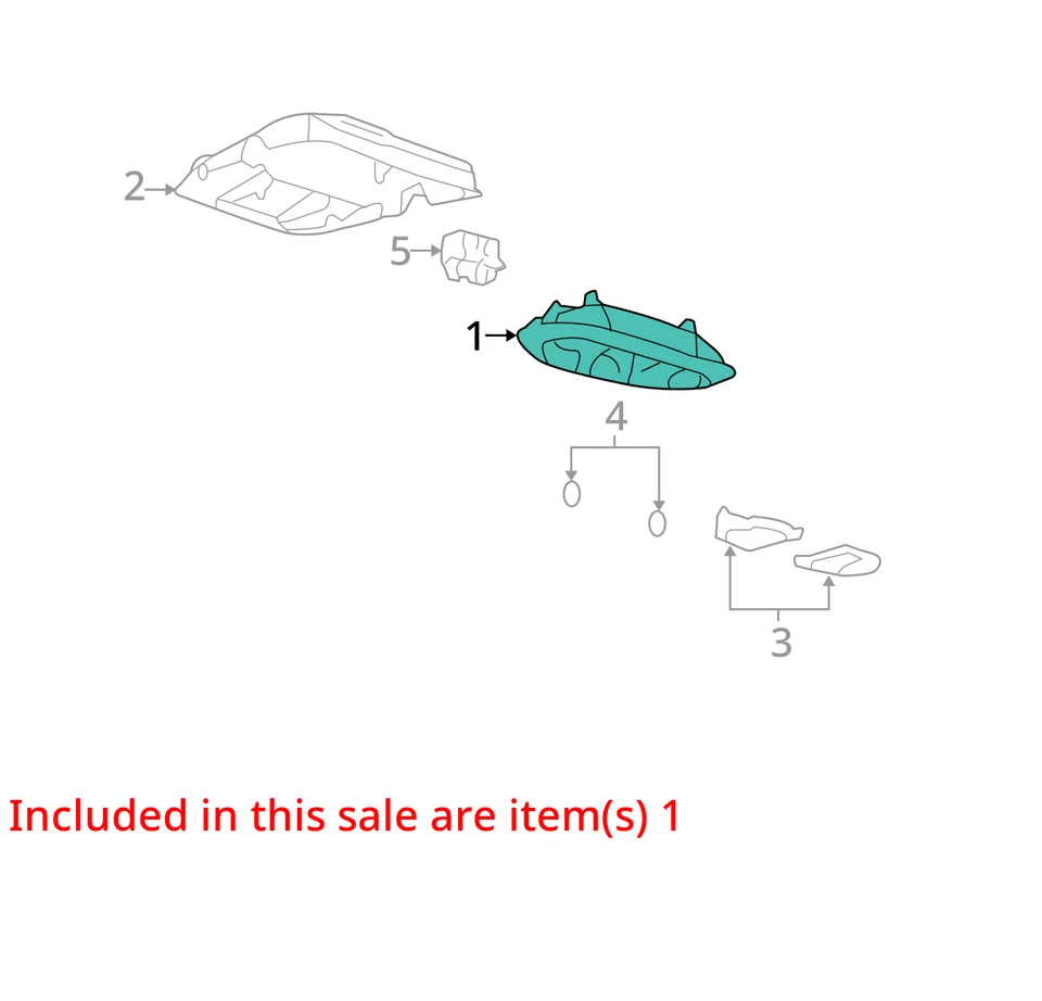 Front Roof Console Crew Cab Sliding Console OEM 04-08 FORD F150 PICKUP 1384390 - Imagem 3 de 4