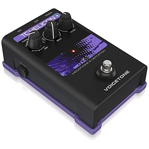 TC-Helicon VOICETONE X1 Single-Button Stompbox for Dramatic Megaphone and - Image 2 of 4
