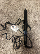 Bio Ionic 1.25 in Ceramic Curling Iron, 6 Heat Settings, 430 F Max, Black