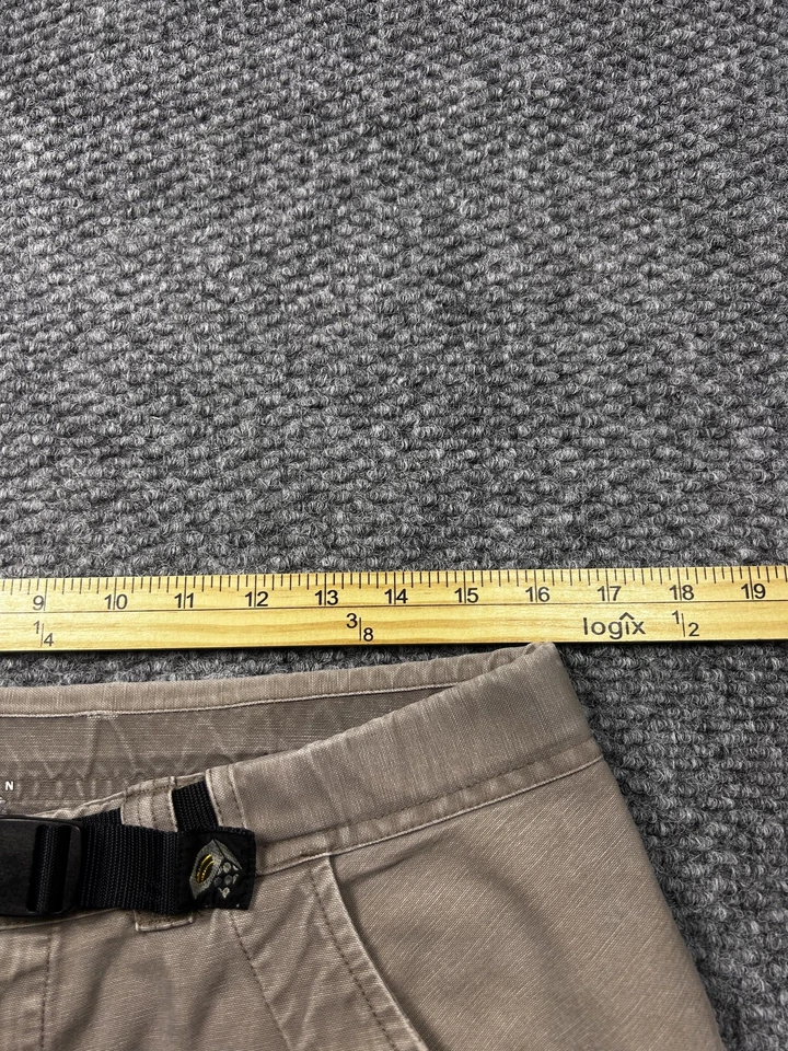 Mountain Hardwear Pants Mens Large Khaki Hiking Climbing Belted Trail Drawcord - Image 4 of 4