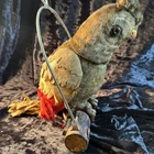 Original Log Stand  Louis Marx Pete the Talking Parrot Noes Not Work, So Rare!!