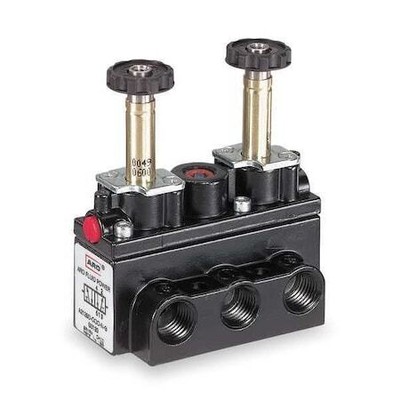 Aro A211sd-000-N Solenoid Air Control Valve,1/8 In,4-Way