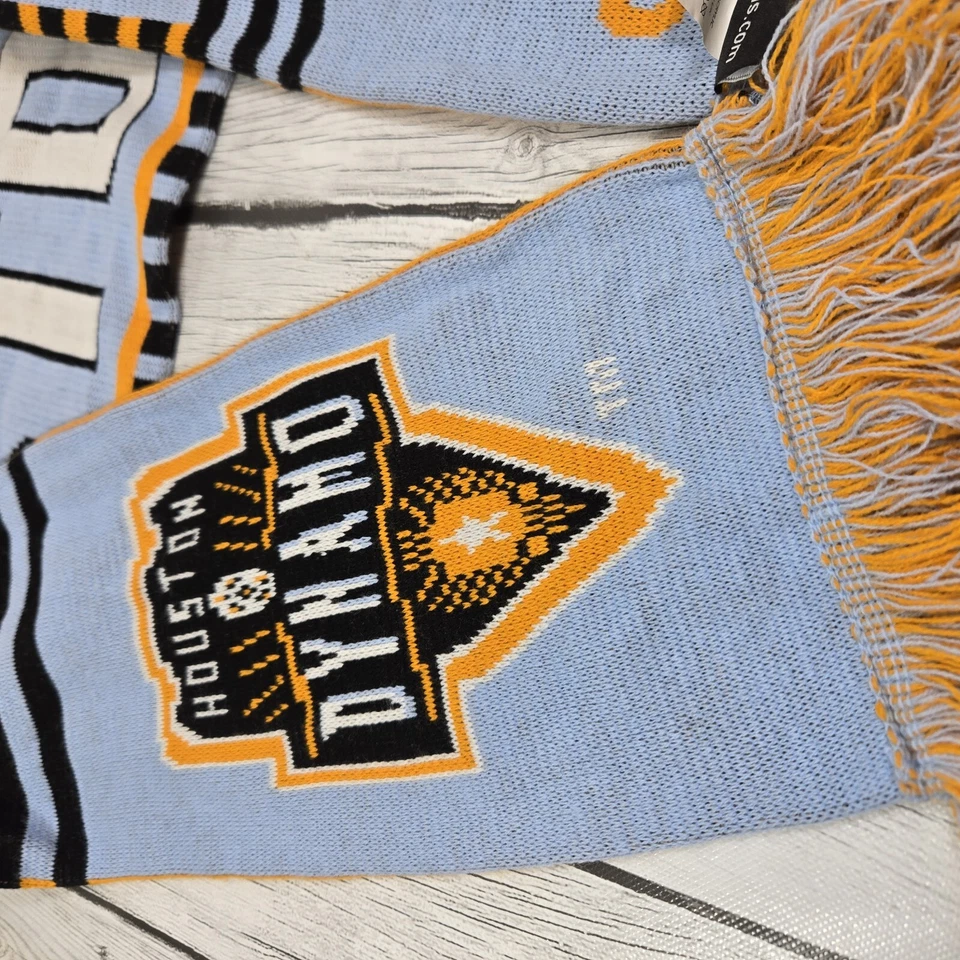 Adidas Para Hombres Houston Dynamo MLS 15 Bufanda de Draft Amarilla Talla Única Foto 3 de 4