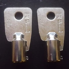 2 KEYS R00-R19 Homak / Steel Glide tool chests CUT TO YOUR CODE KEY