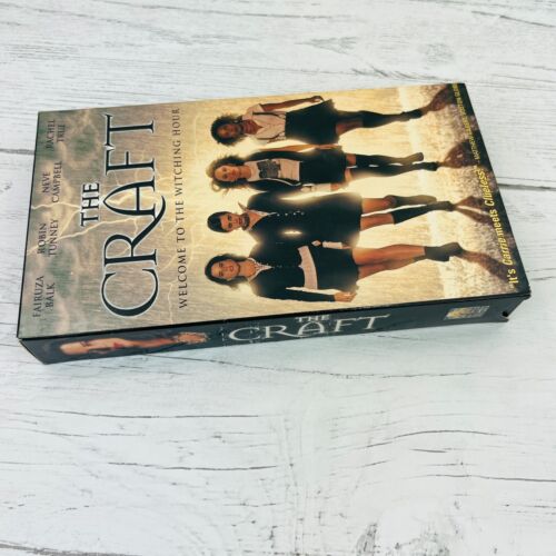Promo Copy of Sleepy Hollow VHS + The Craft VHS Tapes Bundle TESTED Scary Movies - Picture 3 of 15