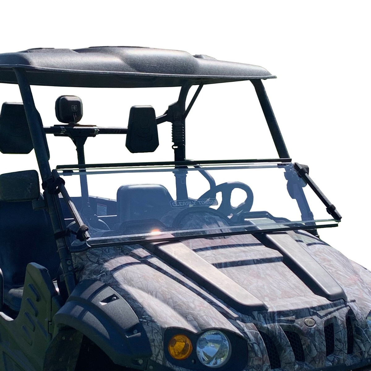 Coleman Outfitter 500/700 Full Folding Windshield by Clearly Tough