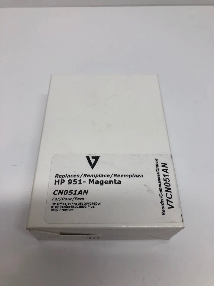 TONER V7 V7CN051AN V7 TINTA MAGENTA 700PG RENDIMIENTO Foto 4 de 4