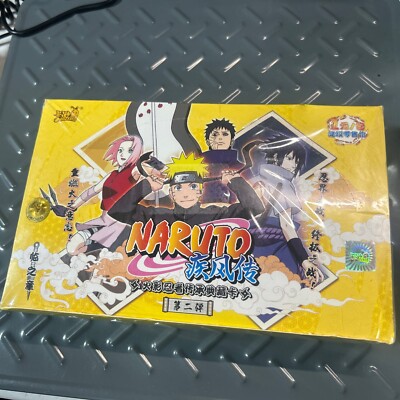 Kayou Naruto Tier 1 Wave 2 TCG Cards Booster Box Anime Trading Cards NR-CC-L002