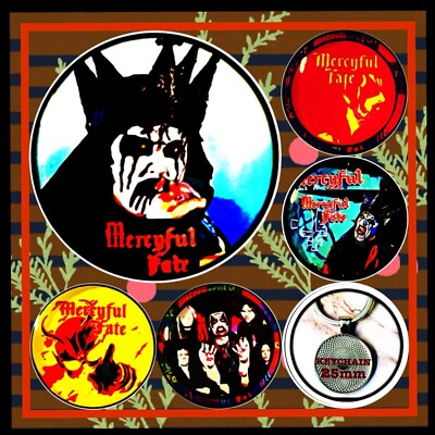 MERCYFUL FATE DON T BREAK THE OATH FIVE EXCLUSIVE KEYCHAINS CAR ACCESSOIRES
