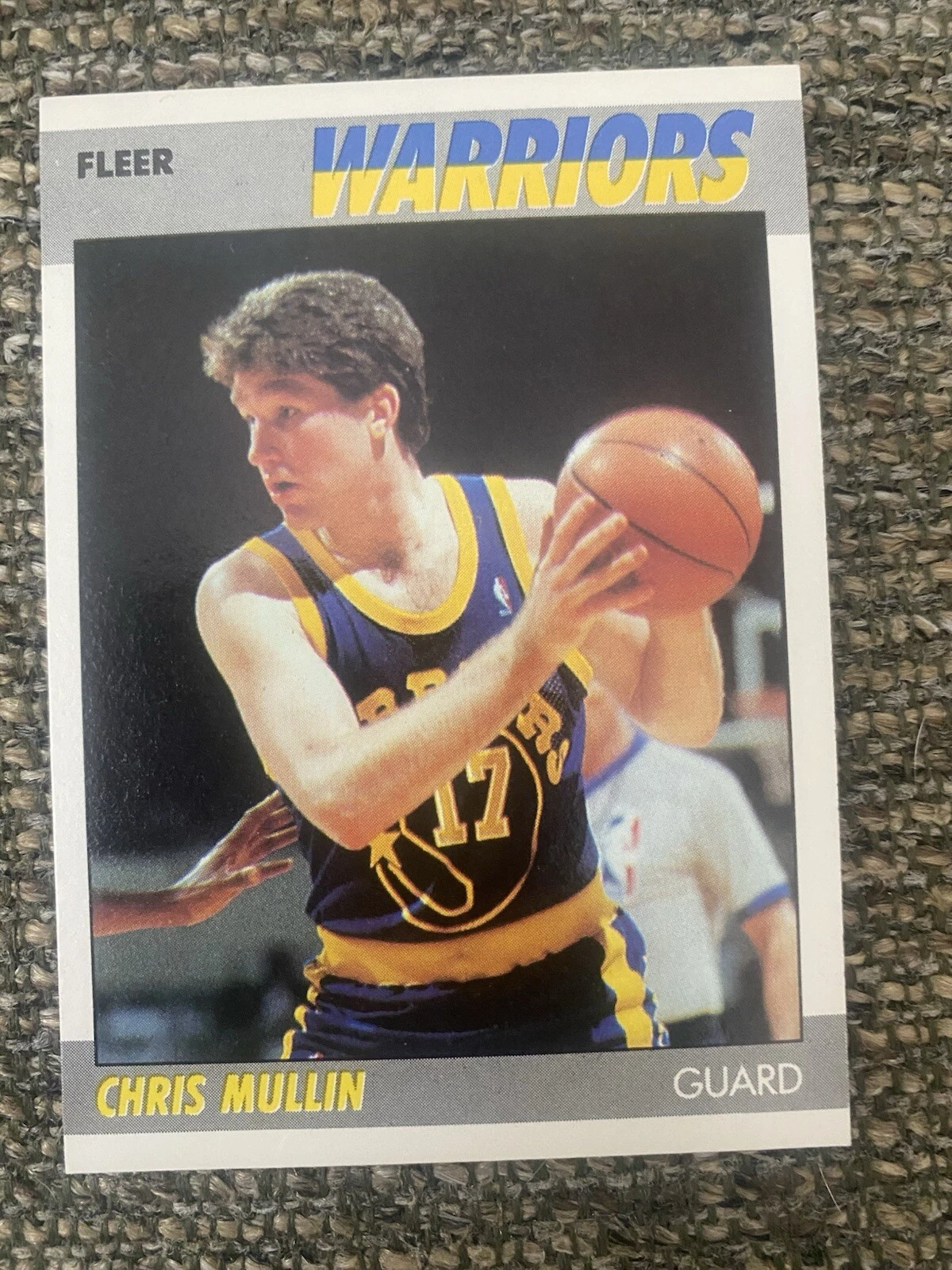 Chris Mullin trading card