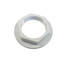 Siamp Optima Toilet Flush Valve 1-1/2" BSP Fixing Nut | White Plastic