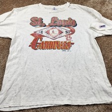 St. Louis Cardinals Vintage MLB 1993 T-Shirt sz XL Mens Baseball USA Poor Cond
