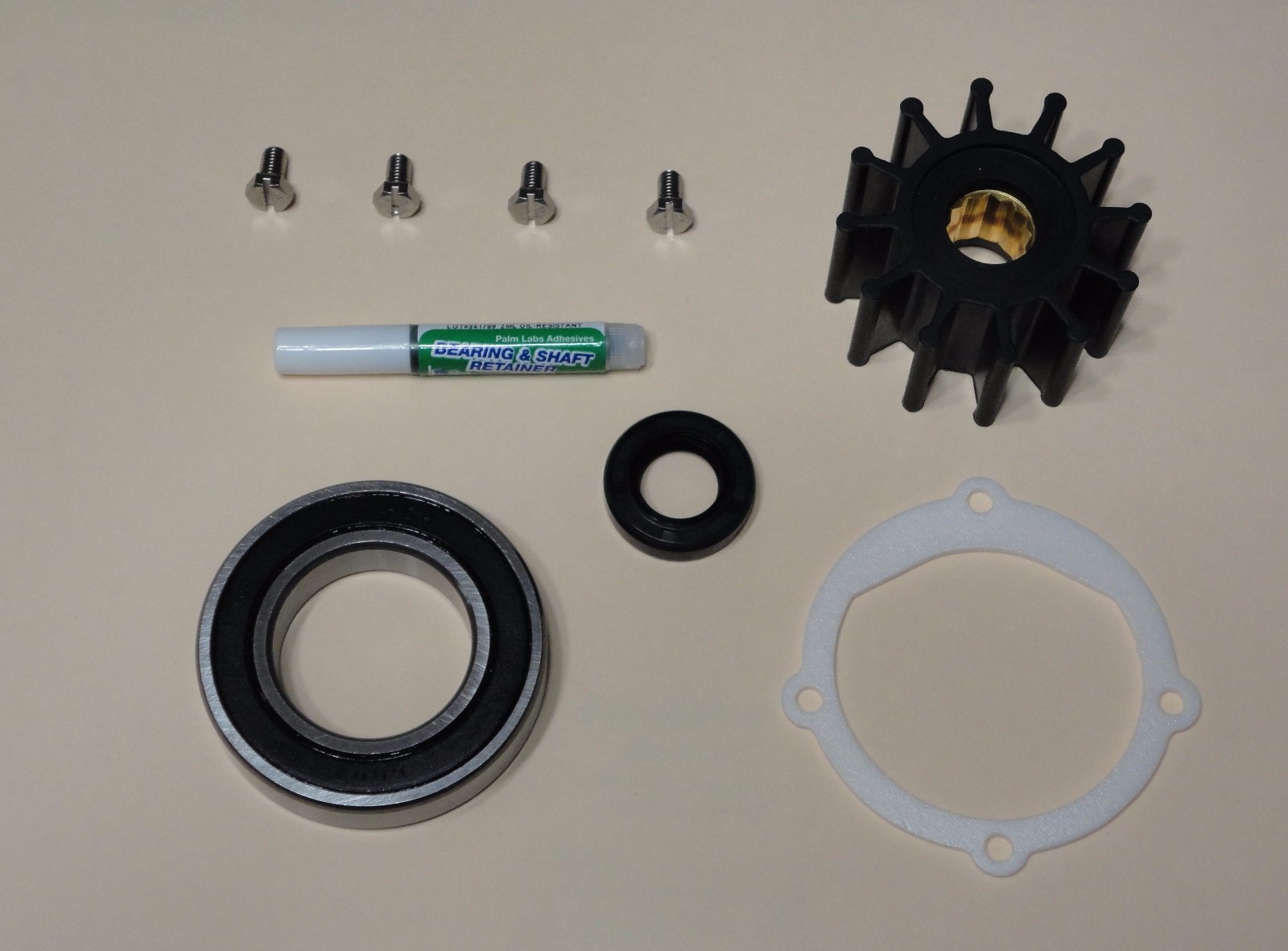 ROP Shop F5B-9 Sea Water Pump Rebuild Kit – Fits OMC Sterndrive & Volvo Penta 3858256 - View #9